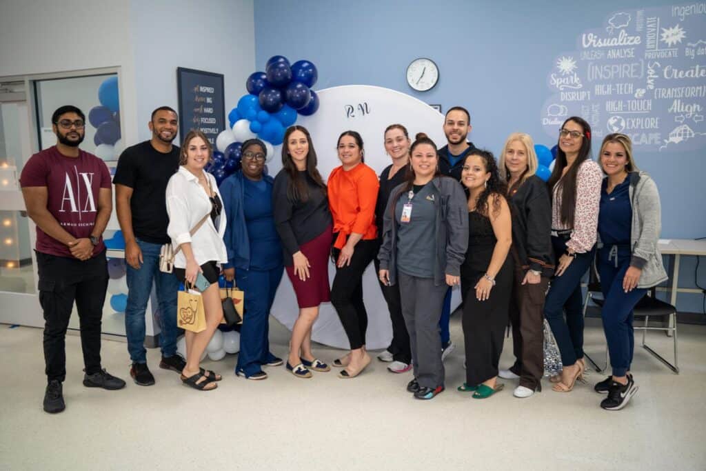 miami ASN nursing school graduates who passed the NCLEX celebrating their success