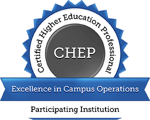 chep certified higher education professional excellence in campus operations