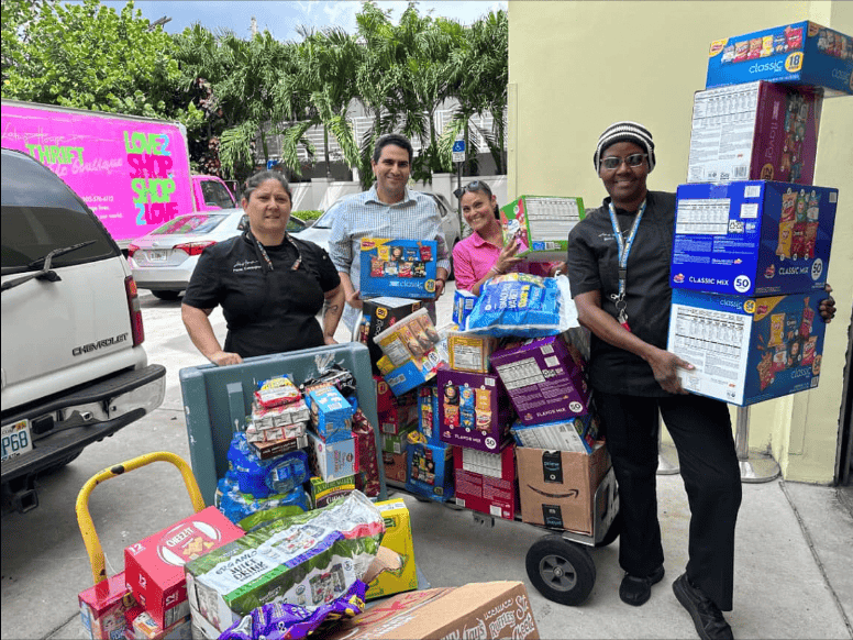FVI after school lotus house snack drive