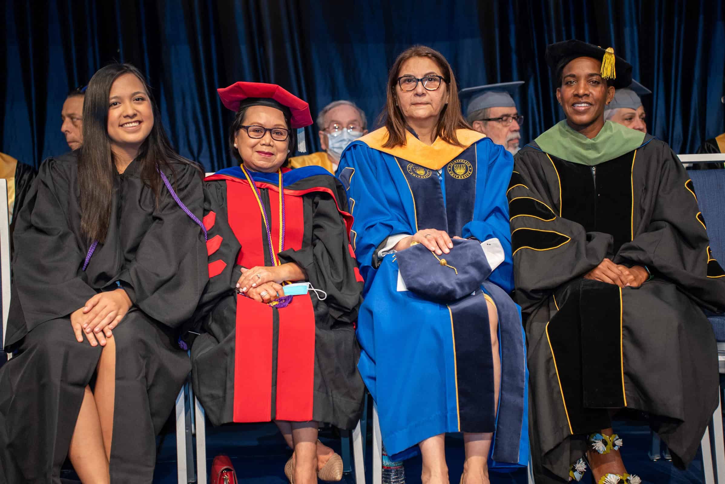 ASN miami and miramar nursing school faculty at graduation