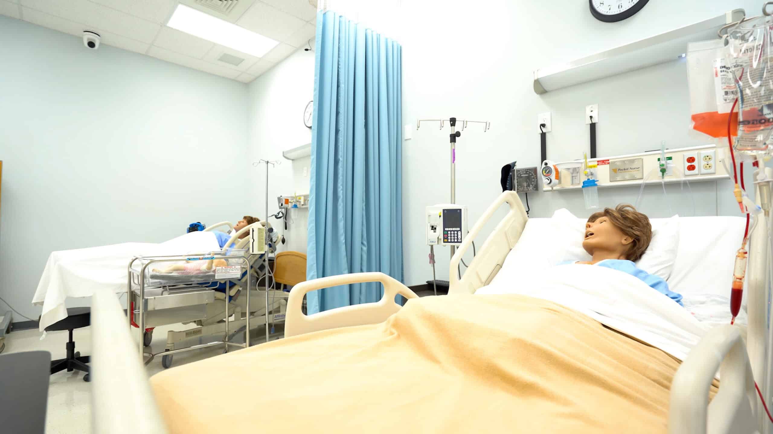 A inside look of one of FVI's miami vocational school simulation labs