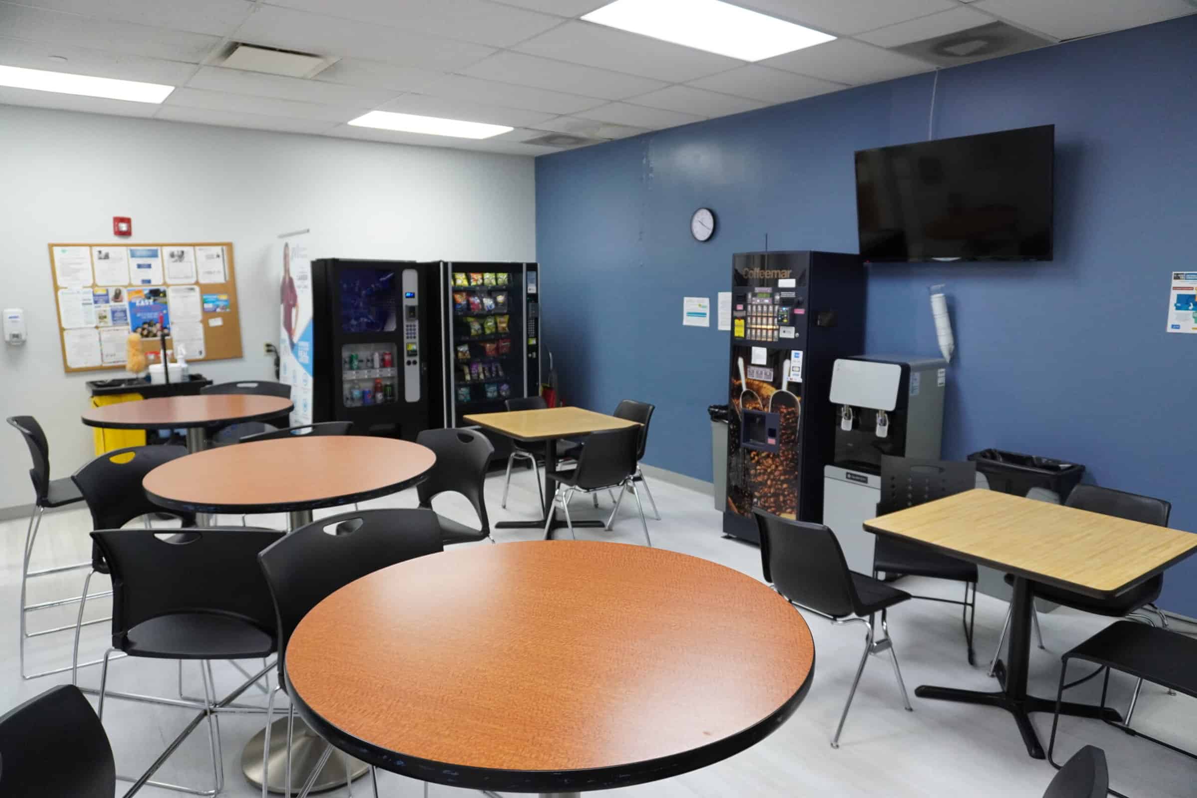 The FVI Florida vocational institute miami student lounge