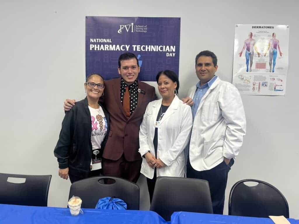 FVI Miami pharmacy technician instructors on national pharmacy technician day