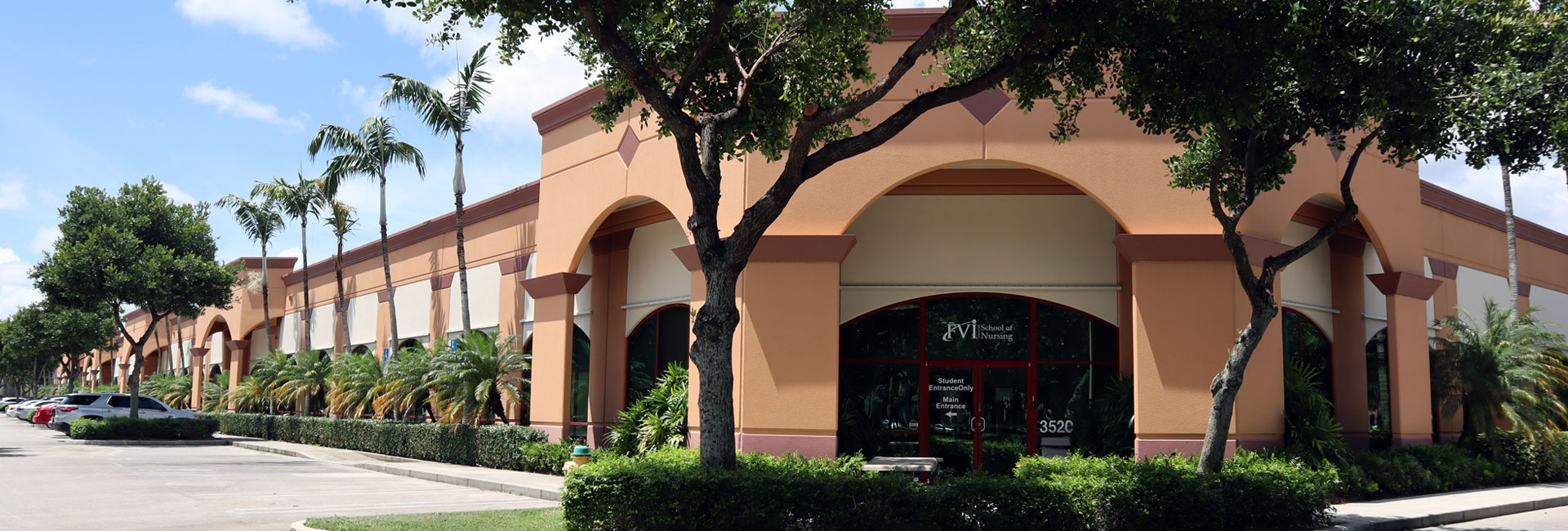 FVI Florida vocational institute: Miramar Nursing School - An outside view of the Miramar campus