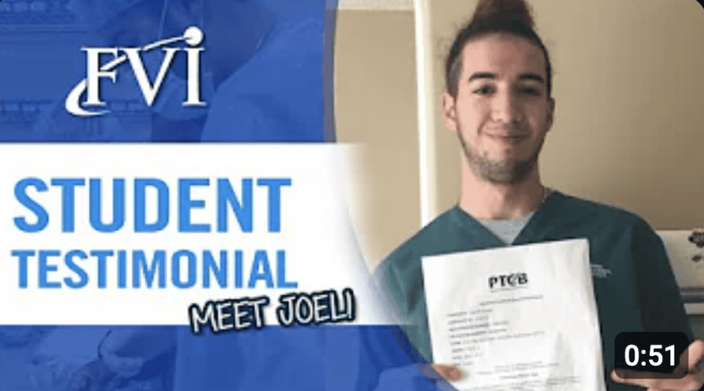 joel - Miami Pharm Tech School graduate testimonial - PTCB Certified