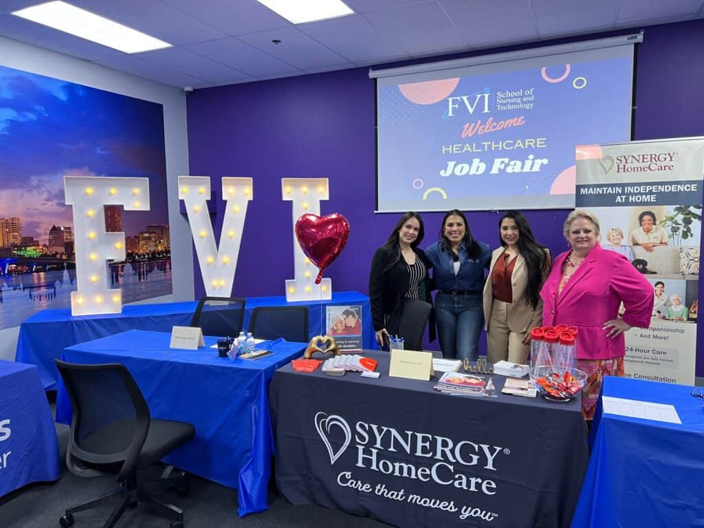 FVI Miami Campus job fair: Synergy home care staff hiring