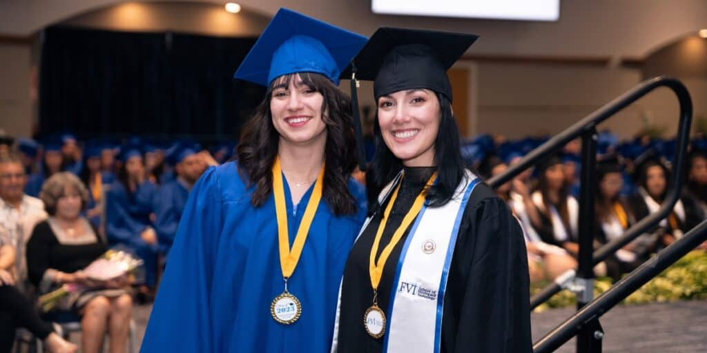 nursing student with medical assistant student