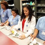 dr. pepper with pharmacy technician training program students